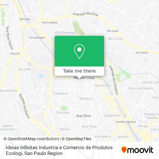 Ideias Infinitas Industria e Comercio de Produtos Ecologi map