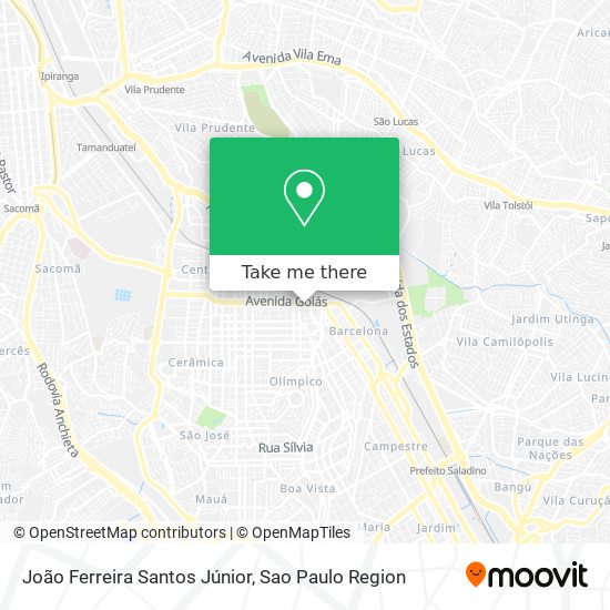 João Ferreira Santos Júnior map