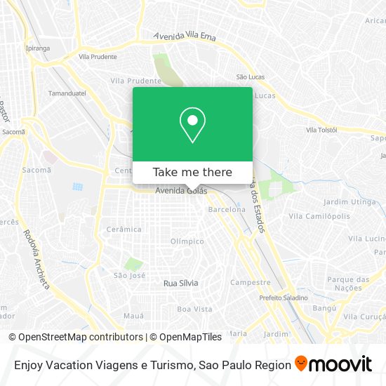 Enjoy Vacation Viagens e Turismo map