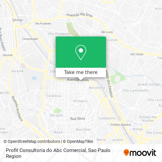 Profit Consultoria do Abc Comercial map