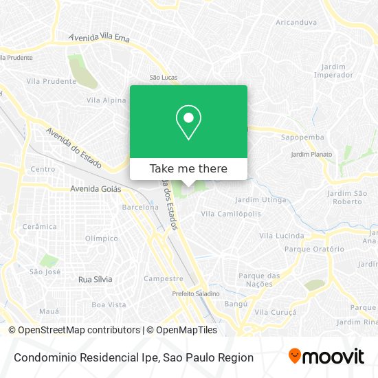 Mapa Condominio Residencial Ipe