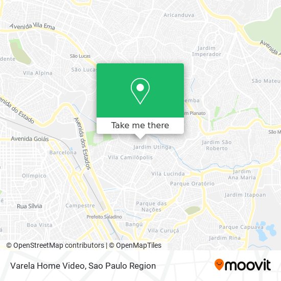 Mapa Varela Home Video