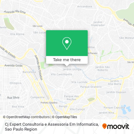 Mapa Cj Expert Consultoria e Assessoria Em Informatica