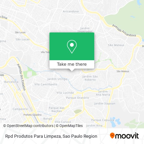Rpd Produtos Para Limpeza map