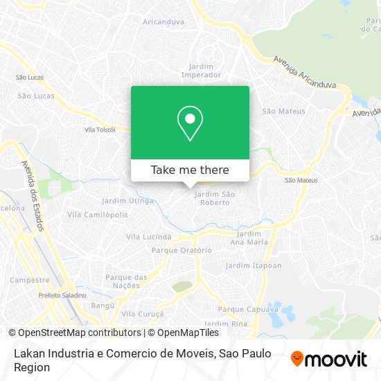 Lakan Industria e Comercio de Moveis map