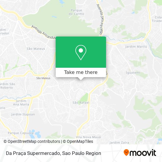 Da Praça Supermercado map