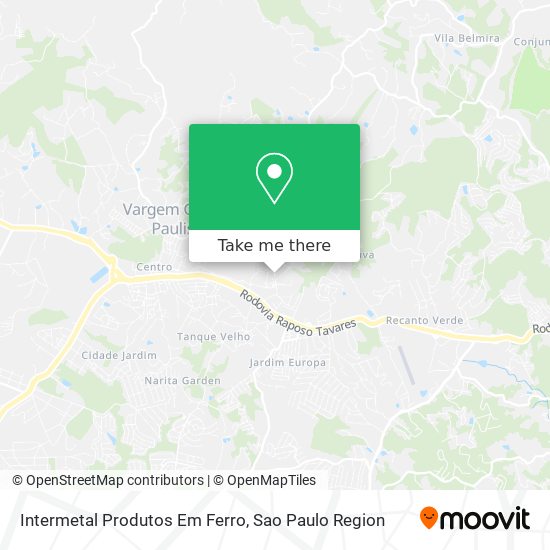 Intermetal Produtos Em Ferro map