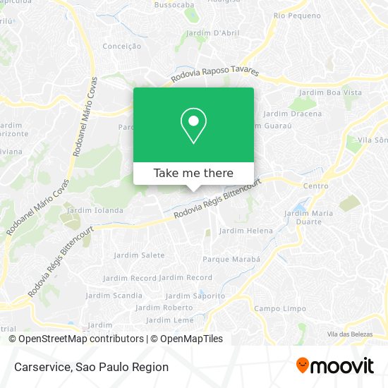 Carservice map