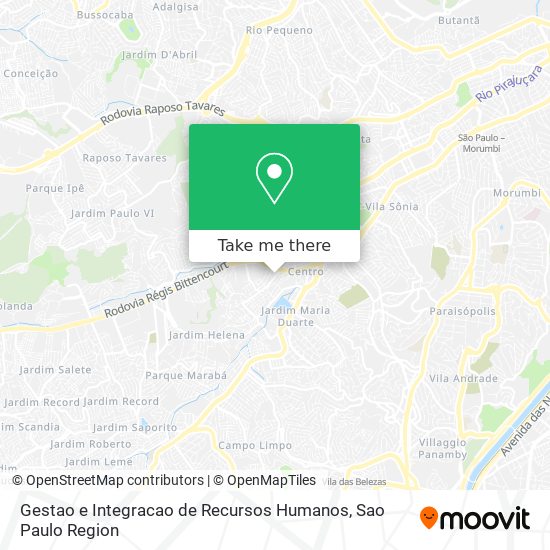 Gestao e Integracao de Recursos Humanos map