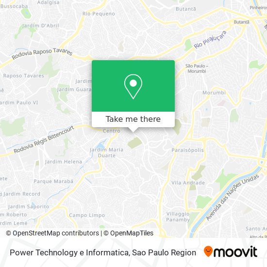 Power Technology e Informatica map