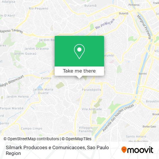 Silmark Producoes e Comunicacoes map