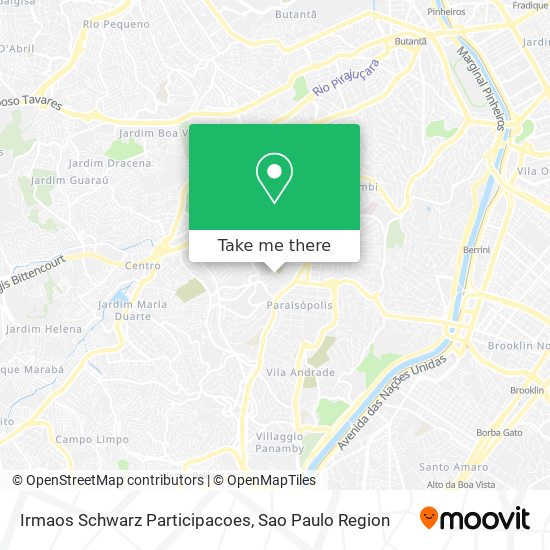 Irmaos Schwarz Participacoes map