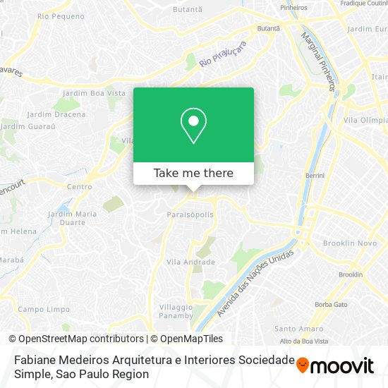 Fabiane Medeiros Arquitetura e Interiores Sociedade Simple map