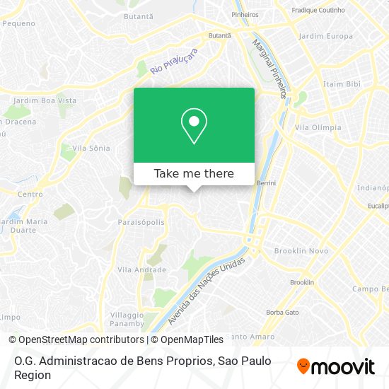 Mapa O.G. Administracao de Bens Proprios