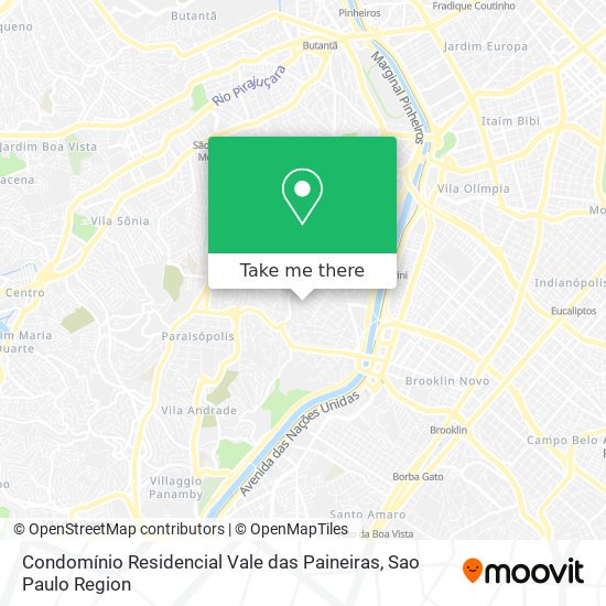 Condomínio Residencial Vale das Paineiras map