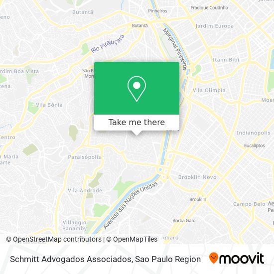 Schmitt Advogados Associados map