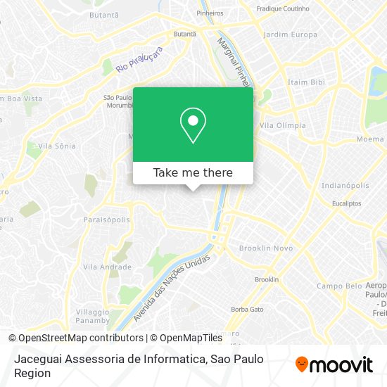 Mapa Jaceguai Assessoria de Informatica