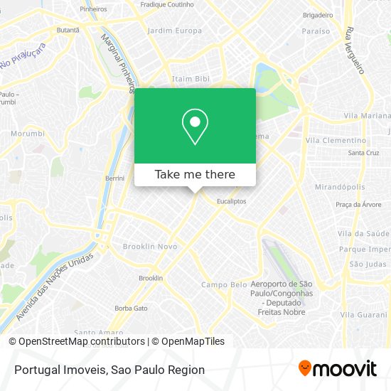 Portugal Imoveis map