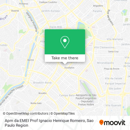 Apm da EMEI Prof Ignacio Henrique Romeiro map