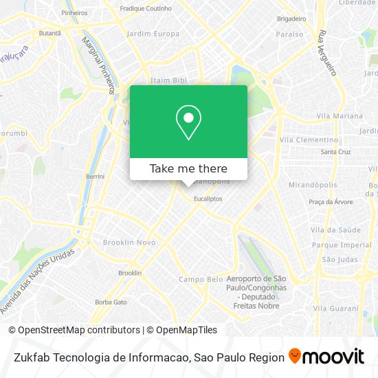 Mapa Zukfab Tecnologia de Informacao