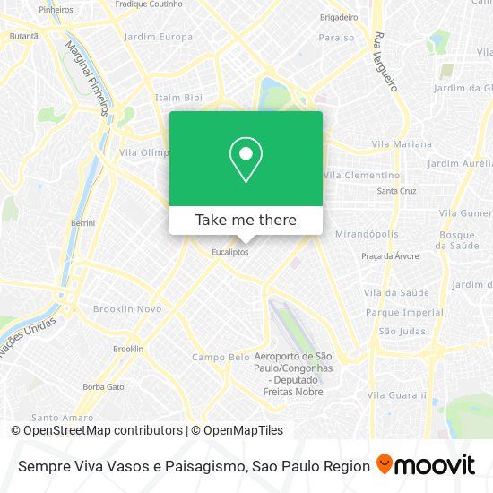 Sempre Viva Vasos e Paisagismo map