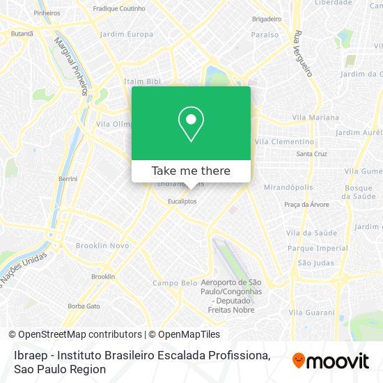 Ibraep - Instituto Brasileiro Escalada Profissiona map
