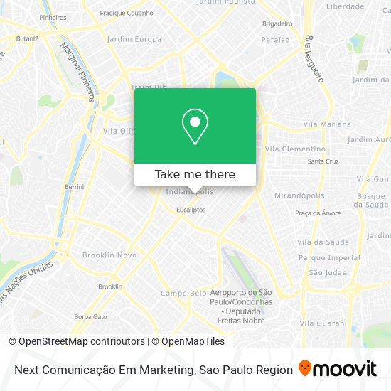 Next Comunicação Em Marketing map