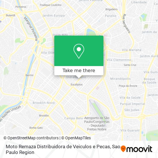 Moto Remaza Distribuidora de Veiculos e Pecas map