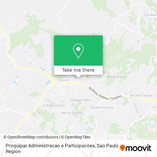 Proquipar Administracao e Participacoes map