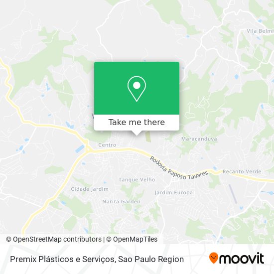 Premix Plásticos e Serviços map