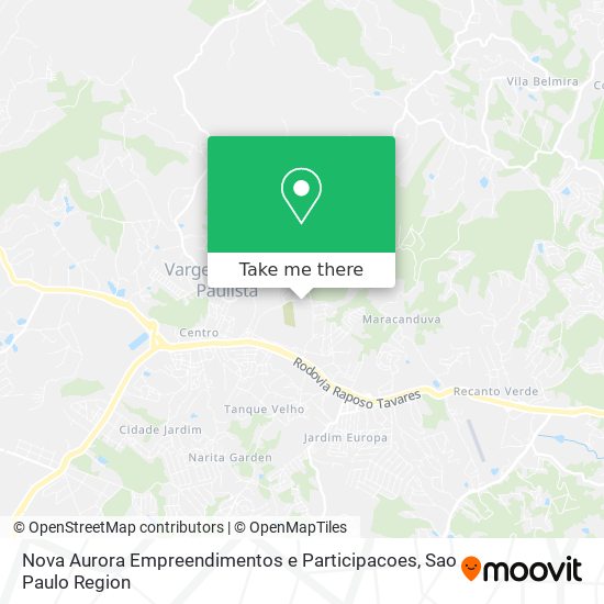 Nova Aurora Empreendimentos e Participacoes map