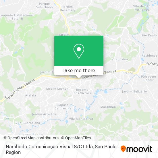 Naruhodo Comunicação Visual S / C Ltda map