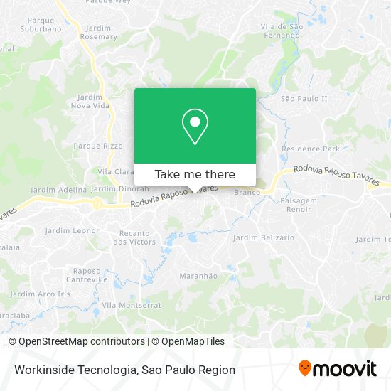 Mapa Workinside Tecnologia