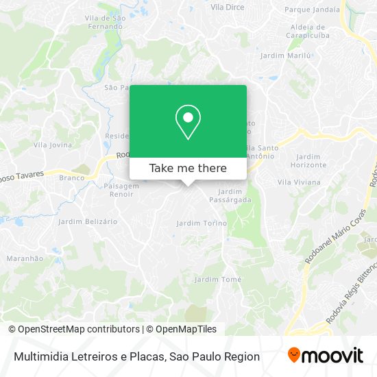 Multimidia Letreiros e Placas map