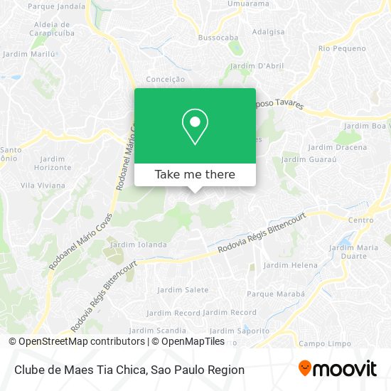 Clube de Maes Tia Chica map