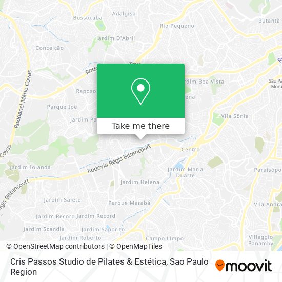 Cris Passos Studio de Pilates & Estética map