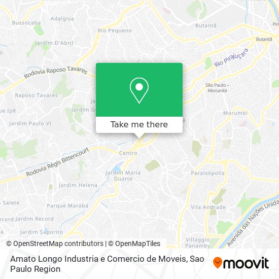 Amato Longo Industria e Comercio de Moveis map