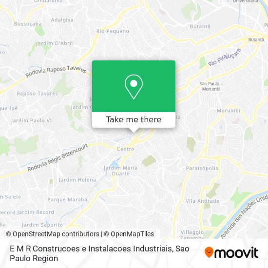 Mapa E M R Construcoes e Instalacoes Industriais