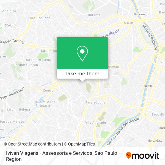 Ivivan Viagens - Assessoria e Servicos map