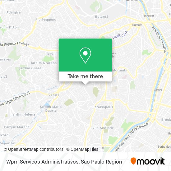 Mapa Wpm Servicos Administrativos