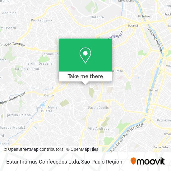 Estar Intimus Confecções Ltda map