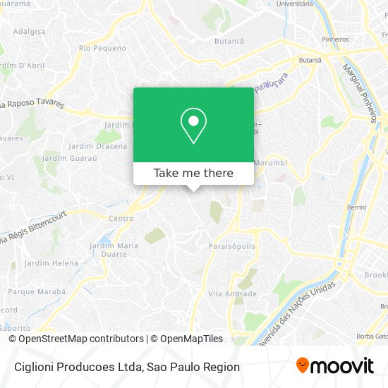 Ciglioni Producoes Ltda map