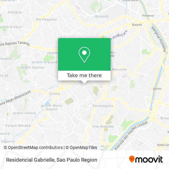 Residencial Gabrielle map