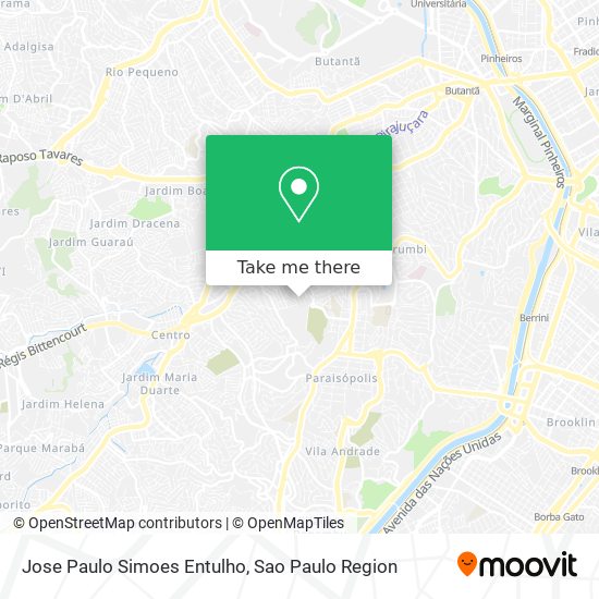 Jose Paulo Simoes Entulho map