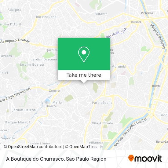 A Boutique do Churrasco map