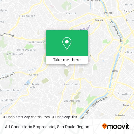 Ad Consultoria Empresarial map