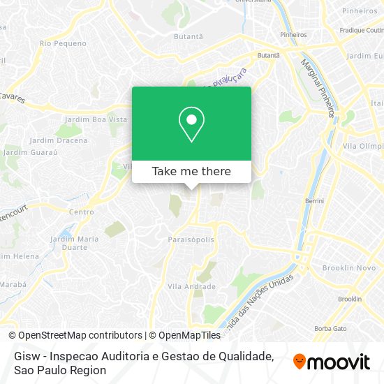 Mapa Gisw - Inspecao Auditoria e Gestao de Qualidade