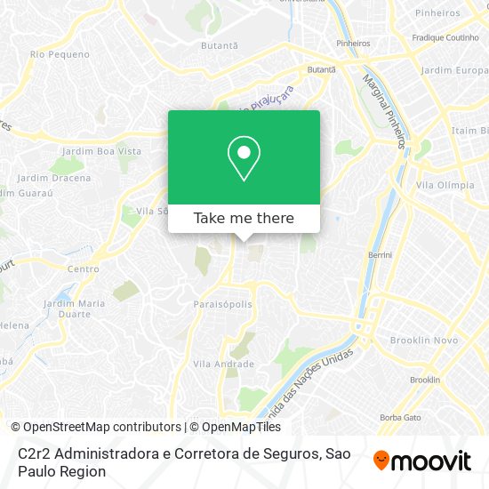 C2r2 Administradora e Corretora de Seguros map