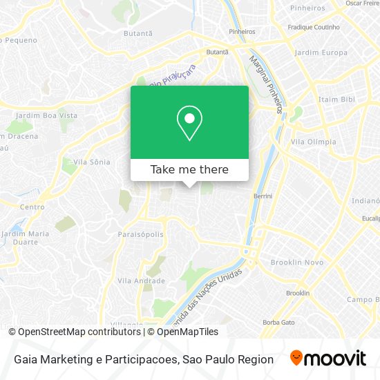 Gaia Marketing e Participacoes map