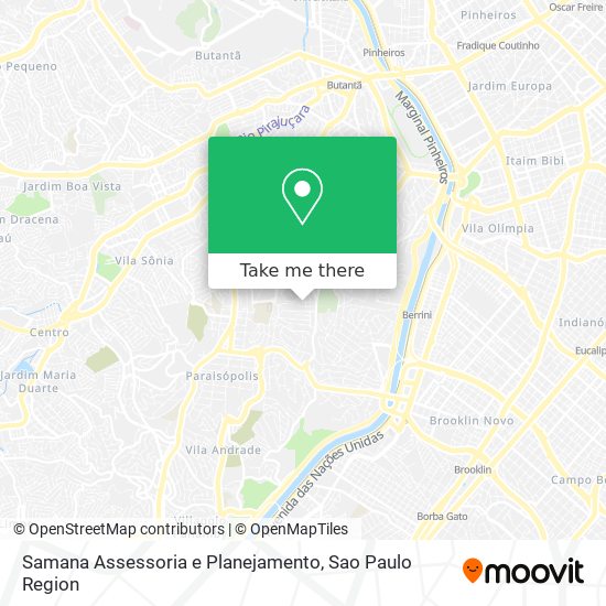 Samana Assessoria e Planejamento map